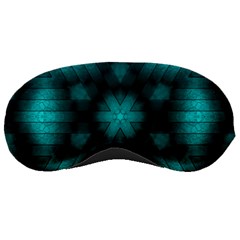 Abstract Pattern Black Green Sleeping Masks by Simbadda