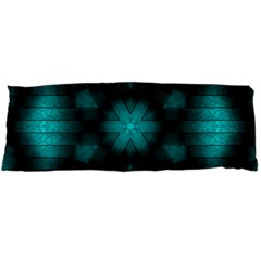 Abstract Pattern Black Green Body Pillow Case Dakimakura (two Sides) by Simbadda