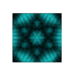 Abstract Pattern Black Green Satin Bandana Scarf by Simbadda