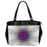 Mandala Kaleidoscope Ornament Oversize Office Handbag (2 Sides) Front