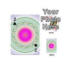 Flower Abstract Floral Playing Cards 54 (mini)