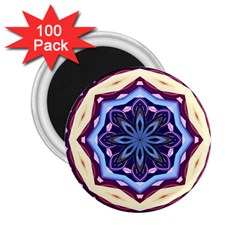 Mandala Art Design Pattern 2 25  Magnets (100 Pack) 