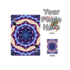 Mandala Art Design Pattern Playing Cards 54 (mini) by Simbadda