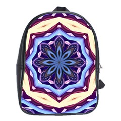 Mandala Art Design Pattern School Bag (xl) by Simbadda