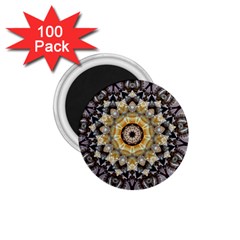 Abstract Art Texture Mandala 1 75  Magnets (100 Pack)  by Simbadda