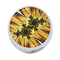 Fractal Art Colorful Pattern 4-port Usb Hub (one Side) by Simbadda