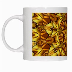 Abstract Antique Art Background White Mugs by Simbadda