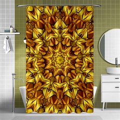 Abstract Antique Art Background Shower Curtain 48  X 72  (small)  by Simbadda