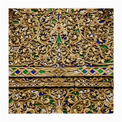 Gold Pattern Decoration Golden Medium Glasses Cloth by Simbadda