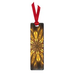 Mandala Gold Golden Fractal Small Book Marks by Simbadda