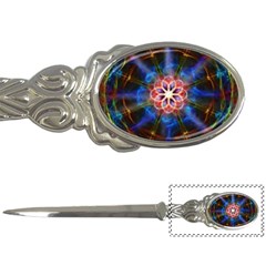 Mandala Pattern Kaleidoscope Letter Opener by Simbadda