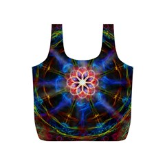 Mandala Pattern Kaleidoscope Full Print Recycle Bag (s)