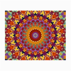 Fractal Kaleidoscope Mandala Small Glasses Cloth