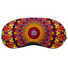 Fractal Kaleidoscope Mandala Sleeping Masks by Simbadda