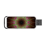 Julian Star Star Fun Green Violet Portable USB Flash (Two Sides) Back