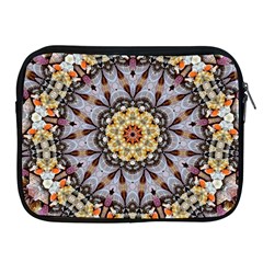 Abstract Art Texture Mandala Apple Ipad 2/3/4 Zipper Cases by Simbadda