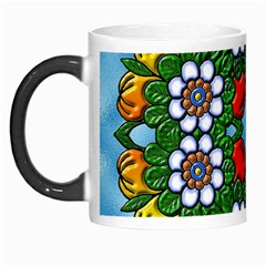 Mandala Background Colorful Pattern Morph Mugs by Simbadda