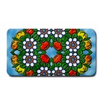 Mandala Background Colorful Pattern Medium Bar Mats 16 x8.5  Bar Mat