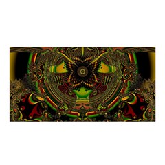 Fractal Art Artwork Design Satin Wrap by Simbadda