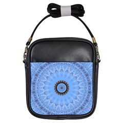 Mandala Graphics Decoration Girls Sling Bag by Simbadda