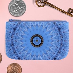 Mandala Graphics Decoration Large Coin Purse by Simbadda