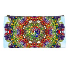 Mandala Pattern Ornaments Structure Pencil Cases by Simbadda