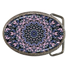 Background Kaleidoscope Abstract Belt Buckles by Simbadda