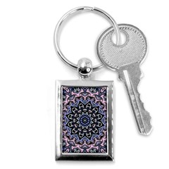 Background Kaleidoscope Abstract Key Chains (rectangle)  by Simbadda