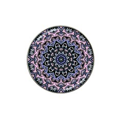 Background Kaleidoscope Abstract Hat Clip Ball Marker (4 Pack) by Simbadda