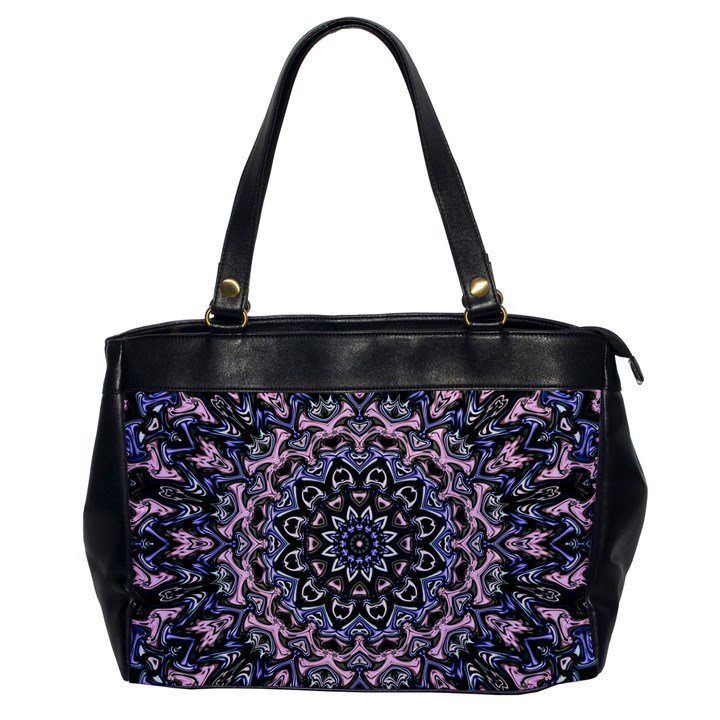 Background Kaleidoscope Abstract Oversize Office Handbag