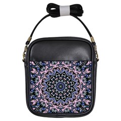 Background Kaleidoscope Abstract Girls Sling Bag by Simbadda