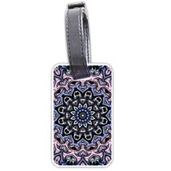 Background Kaleidoscope Abstract Luggage Tags (one Side)  by Simbadda