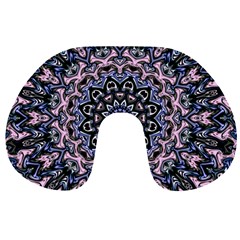 Background Kaleidoscope Abstract Travel Neck Pillows by Simbadda