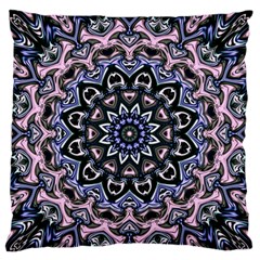 Background Kaleidoscope Abstract Standard Flano Cushion Case (two Sides) by Simbadda