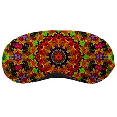 Fractal Mandala Flowers Sleeping Masks by Simbadda