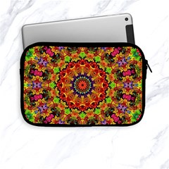 Fractal Mandala Flowers Apple Ipad Mini Zipper Cases by Simbadda