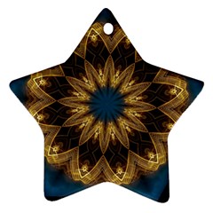 Mandala Kaleidoscope Ornaments Star Ornament (two Sides)