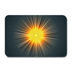 Background Mandala Sun Rays Plate Mats by Simbadda