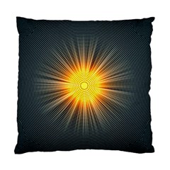 Background Mandala Sun Rays Standard Cushion Case (one Side) by Simbadda