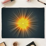 Background Mandala Sun Rays Cosmetic Bag (XXXL) Front