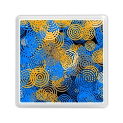 Circle Rings Abstract Optics Memory Card Reader (square) by Simbadda