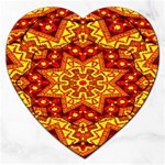 Kaleidoscope Mandala Recreation Jigsaw Puzzle (Heart) Front