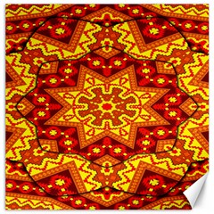 Kaleidoscope Mandala Recreation Canvas 12  X 12  by Simbadda