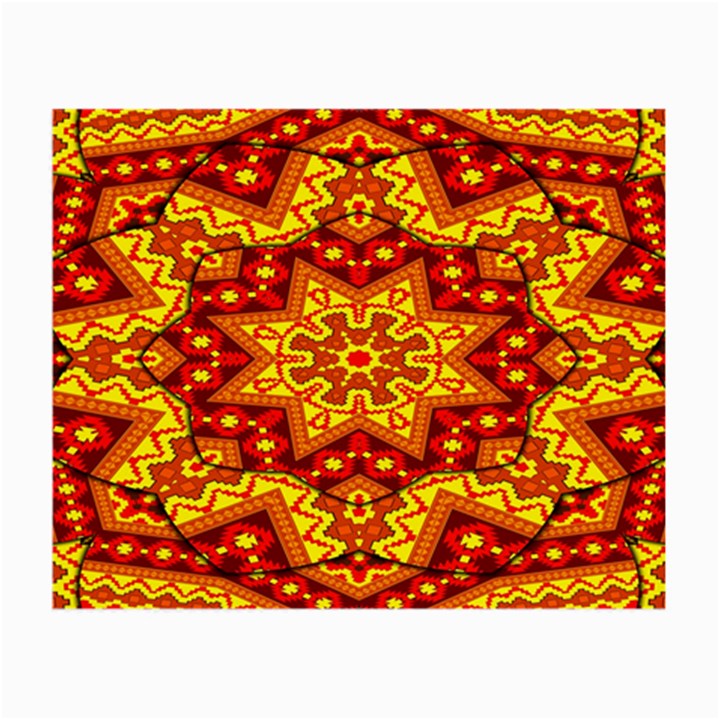 Kaleidoscope Mandala Recreation Small Glasses Cloth (2-Side)