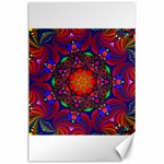 Kaleidoscope Mandala Pattern Canvas 24  x 36  23.35 x34.74  Canvas - 1