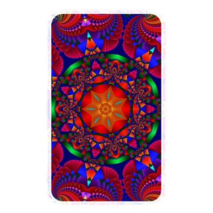 Kaleidoscope Mandala Pattern Memory Card Reader (Rectangular)