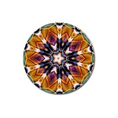 Kaleidoscope Pattern Kaleydograf Magnet 3  (round) by Simbadda