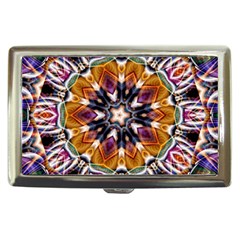 Kaleidoscope Pattern Kaleydograf Cigarette Money Case by Simbadda