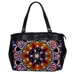 Kaleidoscope Pattern Kaleydograf Oversize Office Handbag by Simbadda