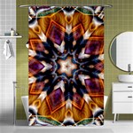 Kaleidoscope Pattern Kaleydograf Shower Curtain 48  x 72  (Small)  Curtain(48  X 72 ) - 42.18 x64.8  Curtain(48  X 72 )